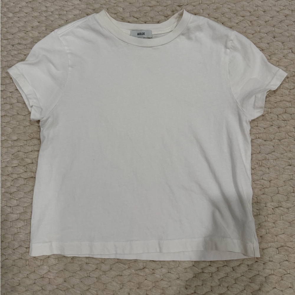 Agolde White T-Shirt